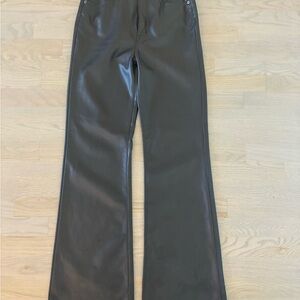 Pistola Black Leather-Look Jeans